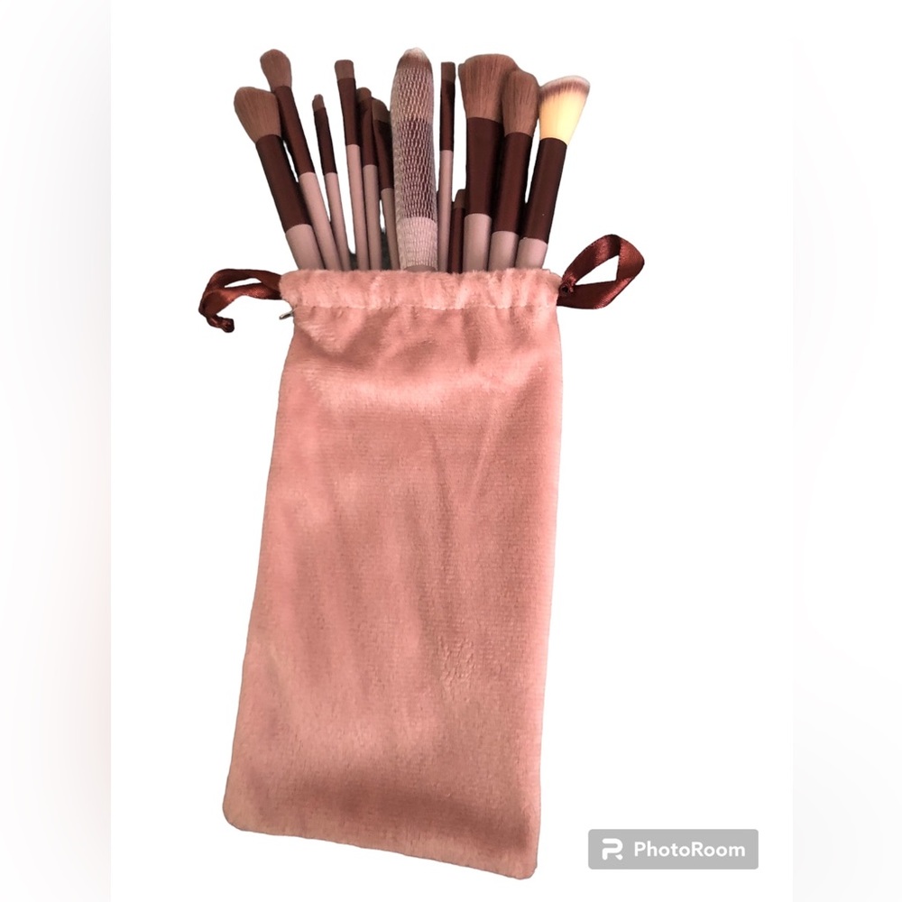Make-up Brushes with Soft Bag